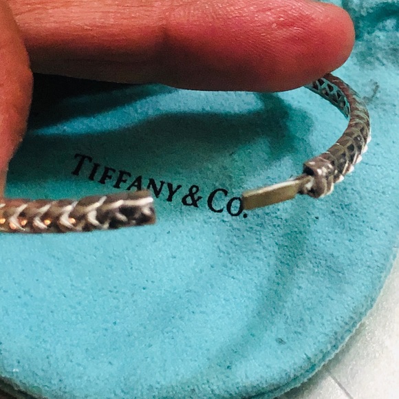 Autentic bracelets Tiffany .co 925 y 14 k